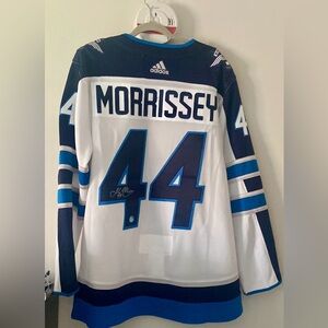 SIGNED Winnipeg Jets Jersey of Alt Captain Josh Morrissey #44